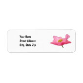 ピかわいらしック・ポピー縁どパーソナライズされた ラベル (正面)