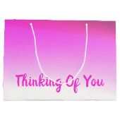 ピかわいらしッ考えク・オブ・ユー ラージペーパーバッグ (裏面)