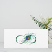 ピアコックフェザー付き無限大シンボル シーズンカード (スタンド正面)