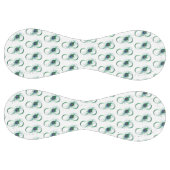 ピアコックフェザー付き無限大シンボル ソフトボール (パネル)