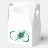 ピアコックフェザー付き無限大シンボル フェイバーボックス (オープン)