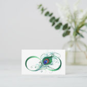 ピアコックフェザー付き無限大シンボル 紹介カード (スタンド正面)