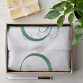 ピアコックフェザー付き無限大シンボル 薄葉紙 (ギフト)