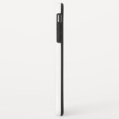 ピアコックフェザー付き無限大シンボル Case-Mate iPhoneケース (裏面/左)