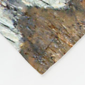 ピアサバードイリノイ先住民アメリカンレジェンドフリース フリースブランケット (角)