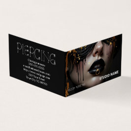 ピアシングサロンアポイントメント名刺 名刺