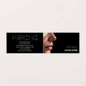 ピアシングサロンアポイントメント名刺 名刺 (外部フラット)