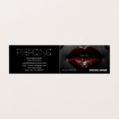 ピアシングサロンアポイントメント名刺 名刺 (外部フラット)