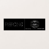 ピアシングサロン名刺 名刺 (外部フラット)