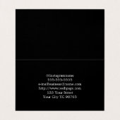 ピアシングサロン名刺 名刺 (内部フラット)