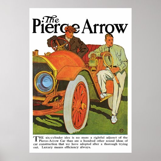 ピアシング矢印 ポスター (正面)