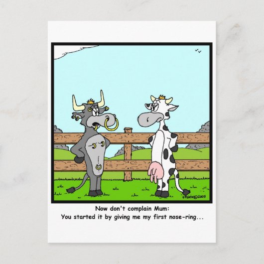 ピアシング ポストカード (正面)