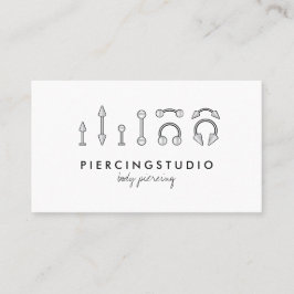 ピアシング 名刺