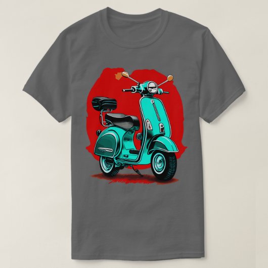ピアジオベサ1 Tシャツ (デザイン正面)