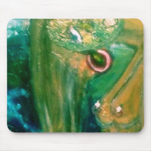 ピアスの乳首 マウスパッド (正面)