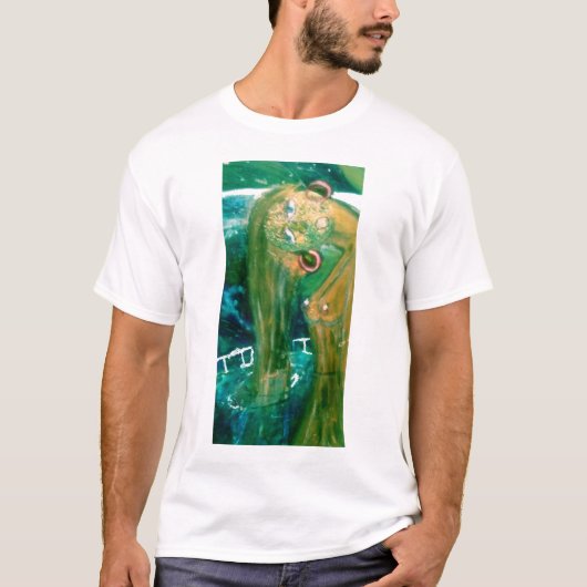 ピアスの乳首 Tシャツ (正面)