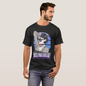 ピアスを耳に開ける日 イヤーピアス ゴスガール セプテム Tシャツ (正面フル)