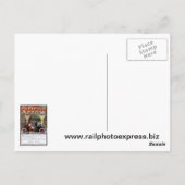 ピアスアロー車 ポストカード (裏面)