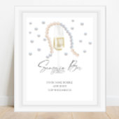 ピアスアンドプロセッコブライダルシャワーサンギリアバー ポスター