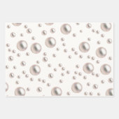 ピアスアンドプロセッコブライダルシャワー ラッピングペーパーシート (正面2)