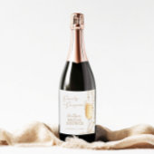 ピアスアンドプロセッコブライダルシャワー ワインラベル