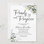 ピアスアンドプロセッコブライダルシャワー 招待状 (正面)
