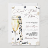 ピアスアンドプロセッコブライダルシャワー 招待状 (正面)
