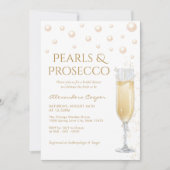 ピアスアンドプロセッコブライダルシャワー 招待状 (正面)