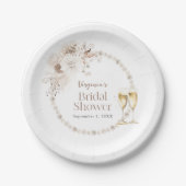 ピアスアンドプロセッコ紙プレート ペーパープレート (正面)