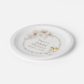 ピアスアンドプロセッコ紙プレート ペーパープレート (アングル)