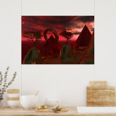 ピアスピラミッド ポスター (キッチン)