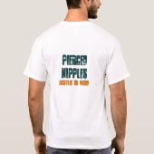 ピアス乳首 Tシャツ (裏面)
