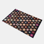 ピアス六角キルト ドアマット (アングル)