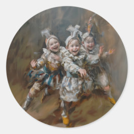 ピアス – 文房具用の丸いシール ラウンドシール