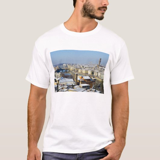 ピアゼール2のフィレンツェの風景 Tシャツ (正面)