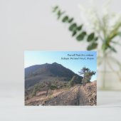 ピアソル山火の見張り ポストカード (スタンド正面)