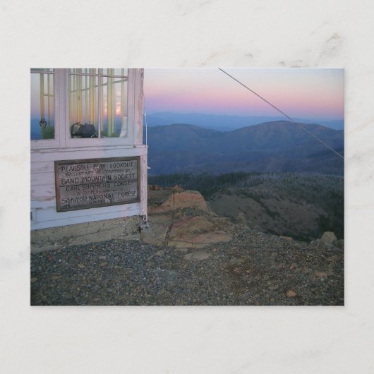 ピアソールピークファイアールックアウト ポストカード (正面)