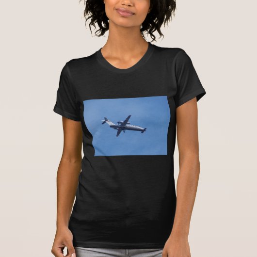 ピアッジョP180航空機 Tシャツ (正面)