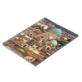 ピアッツァからイタリアのフィレンツェの景色 ノートブック (左側)