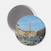 ピアッツァナヴォーナローマ マグネット (正面/裏面)