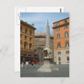 ピアッツァミネルヴァ ポストカード (正面/裏面)