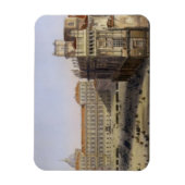 ピアッツァ・カステロ（トリノ）、F.シテリオ刻印(c) マグネット (縦)