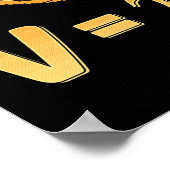 ピアデイ数学クラス先生ピザガグ ポスター (角)