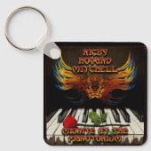 ピアニオトリウムのミドナイト キーホルダー (正面)