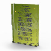 ピアニストのアクリルブロック フォトブロック (右)