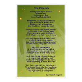 ピアニストの写真拡大 フォトプリント           