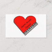 ピアニストの名刺 名刺 (正面)