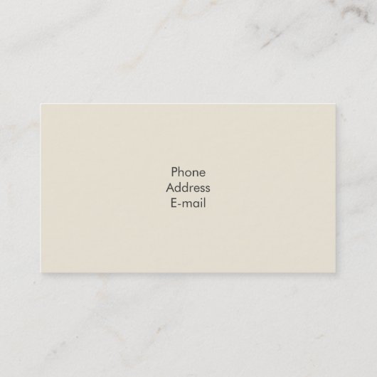 ピアニストの名刺 名刺 (裏面)