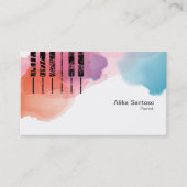 ピアニストの名刺 名刺 (正面)