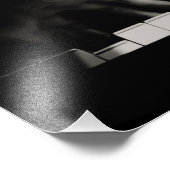 ピアニストの手 フォトプリント            (角)